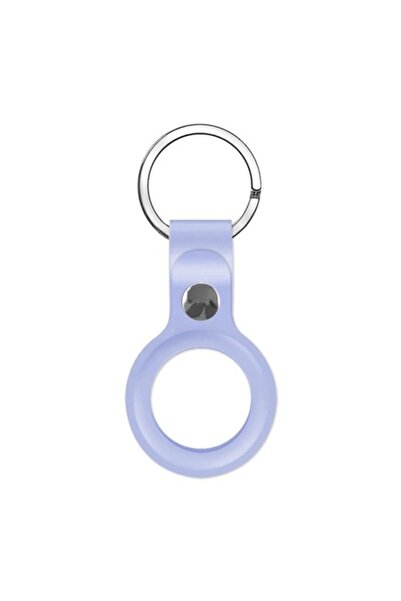 OEM Silicone keychain case in Purple color for Apple AirTag