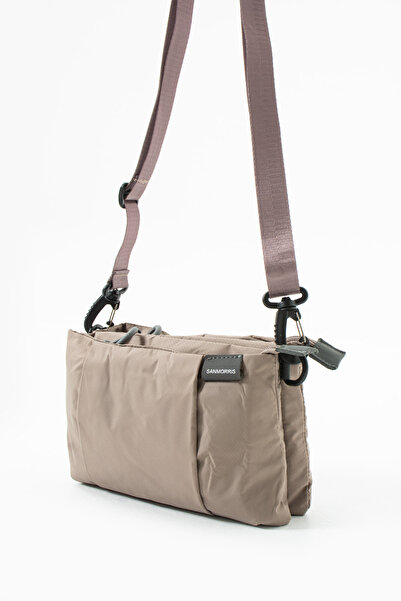 Sanmorris Women's 4 Compartment Parachute Fabric Adjustable Crossbody Bag