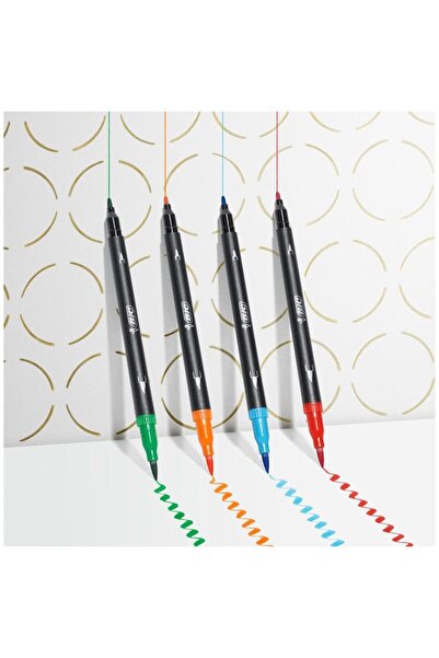 Bic Set of 6 dual-tip coloring markers Intensity, Intense