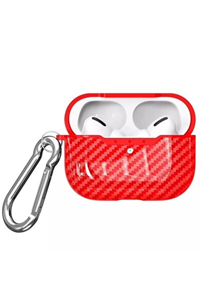 SOFAL High-quality red carbon protective case with safety carabiner
