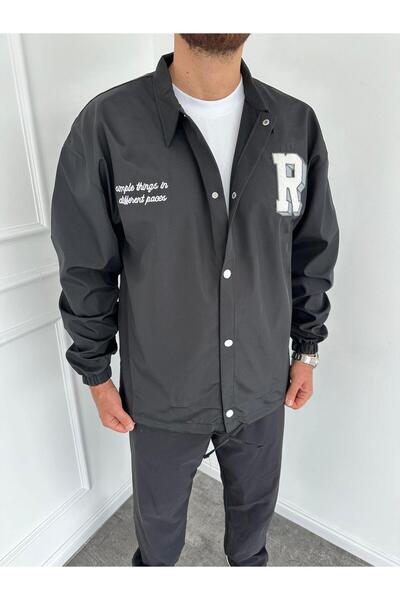KağanKY Black College Jacket