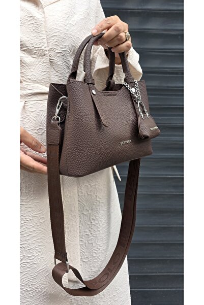 Just Polo Original Women's New Season 3 Compartment Luxury Soft Leather Adjustable Cross Strap Stylish Shoulder Bag