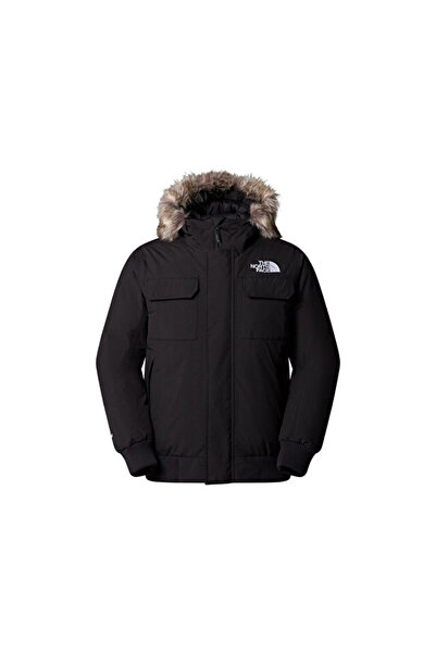 THE NORTH FACE M Mcmurdo Bomber Erkek Outdoor Montu (600 Dolgu Kaz Tüyü) NF0A5GD9KX71 Siyah