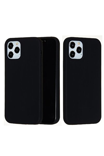 Danex Carcasă de protecție compatibilă cu Apple iPhone 7/8/SE 2 (2020) Negru mat TPU