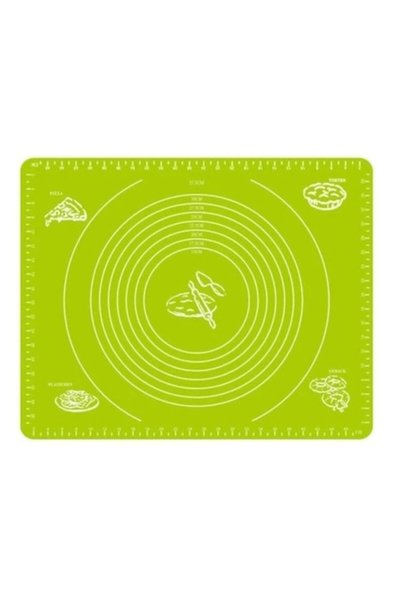 OEM Placă de copt din silicon, verde, 40x50 cm