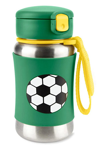 Skip Hop كرة القدم شارب القش الفولاذ المقاوم للصدأ