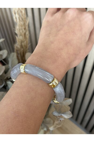 lavanderopa سوار مطاطي رمادي