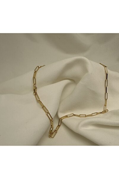 all mine Paperclip Chain Steel Necklace
