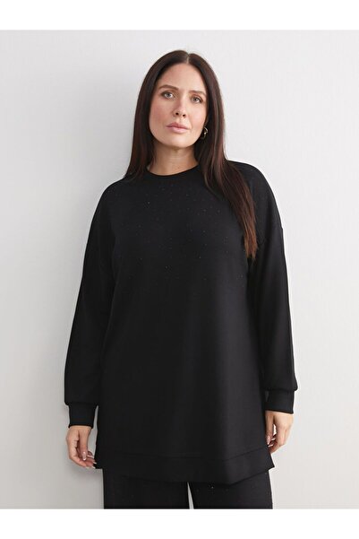 LC Waikiki Lcw Modest Crew Neck Women's Sweatshirt Tunic