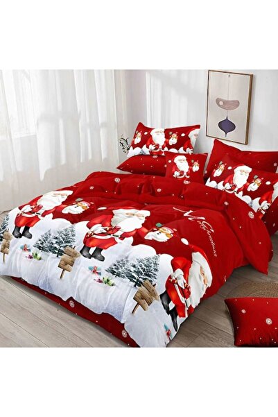 Pucioasa Bed linen for 2 persons, Pucioasa, Santa Claus Noel V9, Finet, 6 Pieces