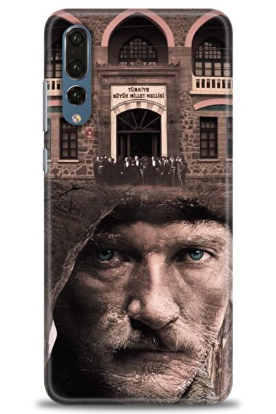 Rulet Aksesuar غطاء متوافق مع هاتف هواوي P20 Pro HD مطبوع - غطاء سيليكون مصمم...