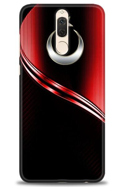 Rulet Aksesuar غطاء متوافق مع هاتف هواوي ميت 10 لايت HD مطبوع - غطاء سيليكون ...