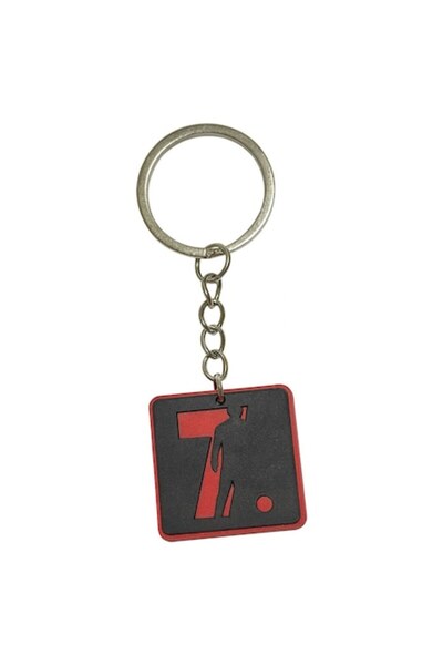 OEM Breloc Cristiano Ronaldo, CR7, GOAT, 9 cm, Multicolor