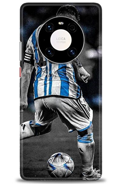 Rulet Aksesuar غطاء متوافق مع هاتف هواوي ميت 40 برو HD مطبوع - غطاء سيليكون ب...