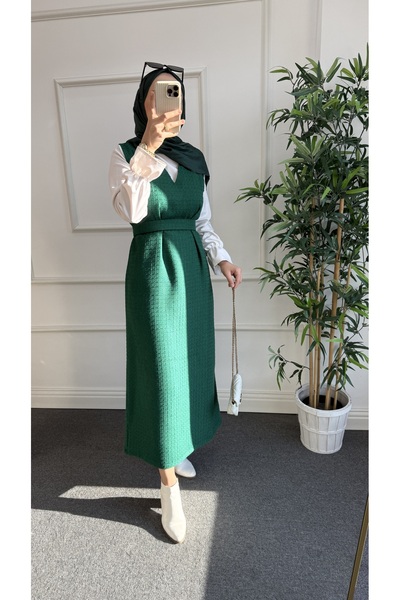 Nisa Nalbantoğlu Zümrüt Tüvit Tesettür Jile