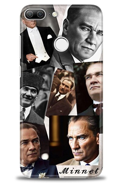 Rulet Aksesuar غطاء متوافق مع هاتف هواوي هونر 9 لايت HD مطبوع - غطاء سيليكون ...