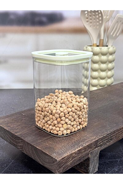 AROW SNUG VAKUM KAPAKLI CAM SAKLAMA KABI 1200 ml TKEBT Krem