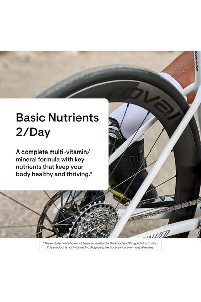 Thorne Basic Nutrients 2/Day - Comprehensive Daily Multivitamin - 60 Capsules