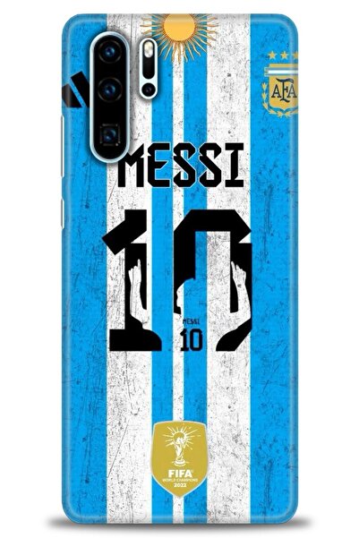 Rulet Aksesuar غطاء متوافق مع هاتف هواوي P30 Pro HD مطبوع - غطاء سيليكون مصمم...