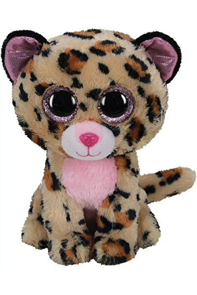 TY PLUS 24 CM LEOPARD HNEDÝ