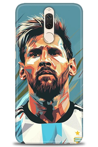 Rulet Aksesuar غطاء متوافق مع هاتف هواوي ميت 10 لايت HD مطبوع - غطاء سيليكون ...