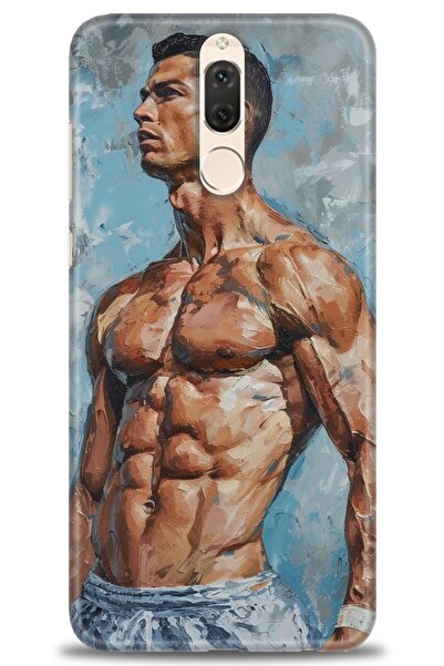 Rulet Aksesuar غطاء متوافق مع هاتف هواوي ميت 10 لايت HD مطبوع - غطاء سيليكون ...