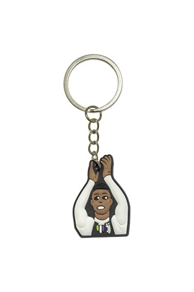 OEM Breloc Cristiano Ronaldo, CR7, GOAT, 8,5 cm, Multicolor