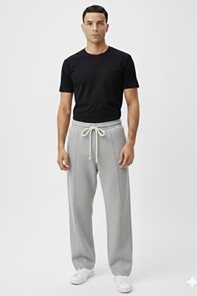 stg spor toptan giyim Ανδρικό παντελόνι Grimelange Winter με βαμβακερή επένδυση, φαρδύ πόδι, Roberto