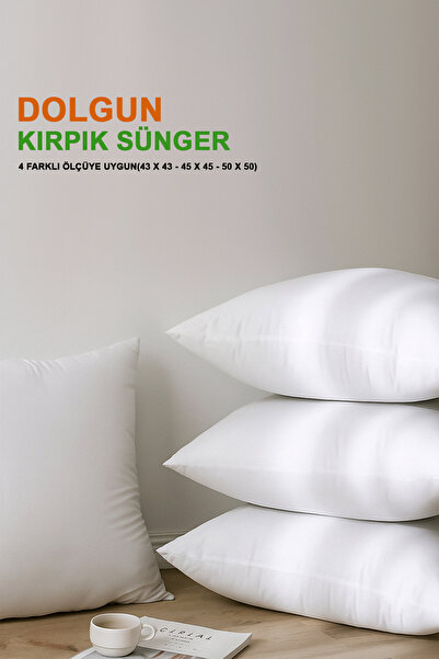 piconcept 2-Piece Throw Pillow Cover Inner Pillow 45X45 400 Gr Throw Pillow Inner Filling First Quality