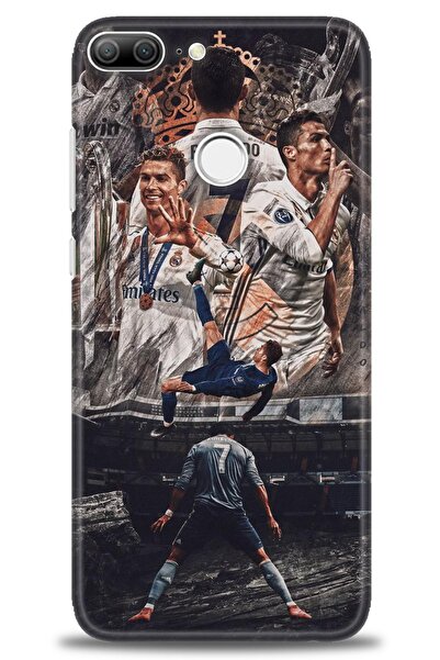 Rulet Aksesuar غطاء متوافق مع هاتف هواوي هونر 9 لايت HD مطبوع - غطاء سيليكون ...