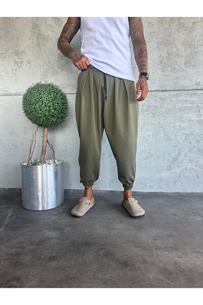 KağanKY Хаки Пача Гумени панталони Спортен екип