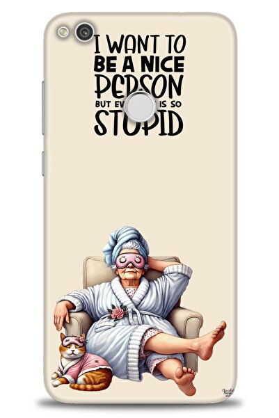 Rulet Aksesuar حافظة متوافقة مع هاتف هواوي P9 لايت 2017 HD مطبوع + واقي شاشة ...