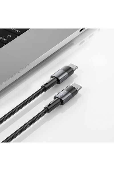 Other Kabel przewód USB-C PD 100W 5A 3m - szary