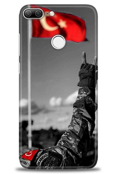 Rulet Aksesuar غطاء متوافق مع هاتف هواوي هونر 9 لايت HD مطبوع - غطاء سيليكون ...