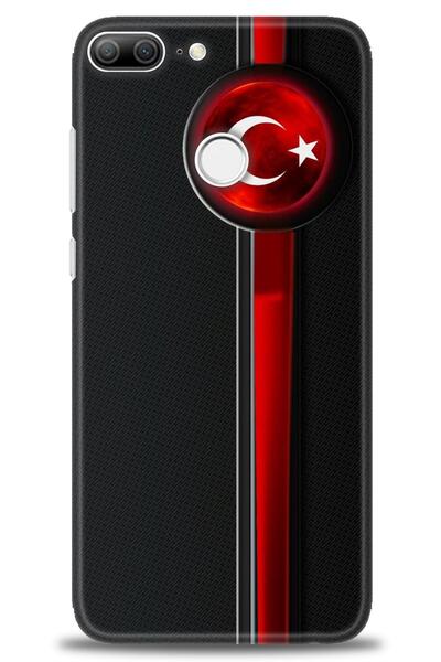 Rulet Aksesuar غطاء متوافق مع هاتف هواوي هونر 9 لايت HD مطبوع - غطاء سيليكون ...