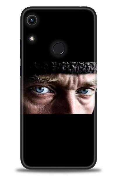 Rulet Aksesuar غطاء متوافق مع هاتف هواوي هونر 8A HD مطبوع - غطاء سيليكون بتصم...