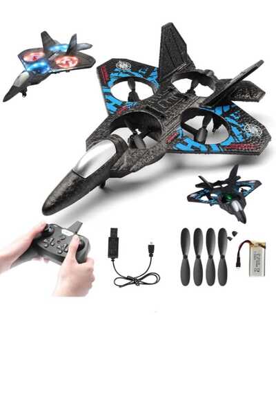 Generic RC Helicopter Plane for Kids LO712, 2.4Ghz Remote Control Jet Fighter Airplane 3D Flip ....