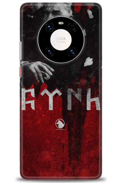 Rulet Aksesuar غطاء متوافق مع هاتف هواوي ميت 40 برو HD مطبوع - غطاء سيليكون م...