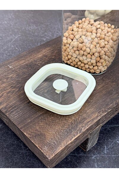 AROW SNUG VAKUM KAPAKLI CAM SAKLAMA KABI 1200 ml TKEBT Krem