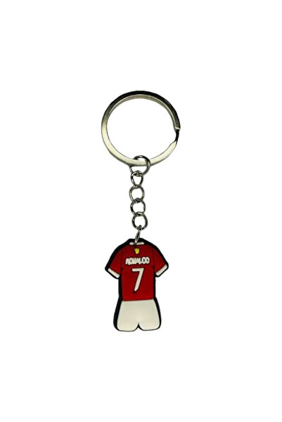 OEM Cristiano Ronaldo Keychain, CR7, GOAT, 9 cm, Multicolor