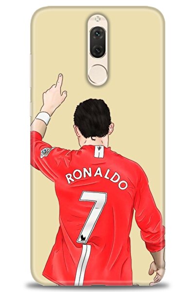 Rulet Aksesuar غطاء متوافق مع هاتف هواوي ميت 10 لايت HD مطبوع - غطاء سيليكون ...