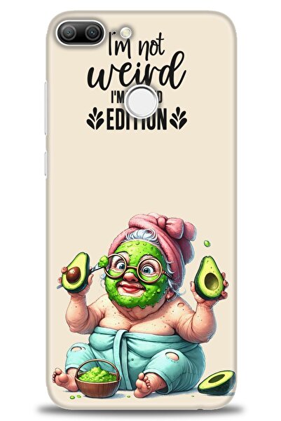 Rulet Aksesuar غطاء متوافق مع هاتف هواوي هونر 9 لايت HD مطبوع - غطاء سيليكون ...