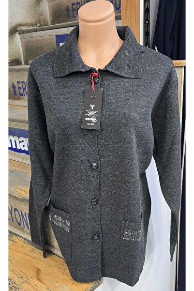 by aydin YENİ SEZON BÜYÜK BEDEN ANNE HİRKA ÇELİK ÖRGU