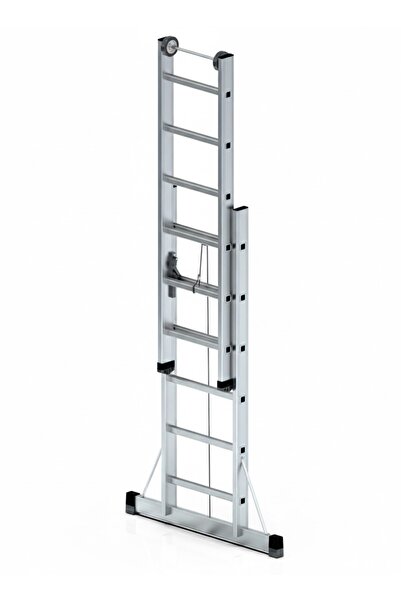 NARVON 2x2 ( 4 M ) Ipli Makaralı Sürgülü Alüminyum Merdiven