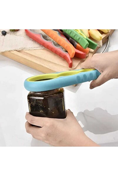 LOVYCO Gray Color Canned Jar Bottle Opener Jar Lid Opening Tool 4 Sizes - 4 Sections