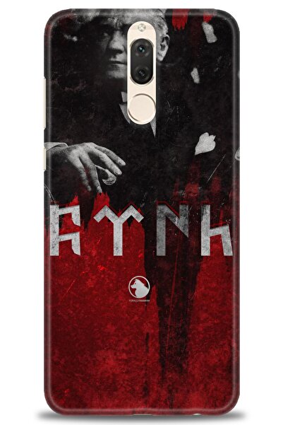 Rulet Aksesuar غطاء متوافق مع هاتف هواوي ميت 10 لايت HD مطبوع - غطاء سيليكون ...