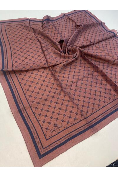 Silk Home Olinda Eşarp IST 22.00.48001.26 Mürdüm Monogram Desen