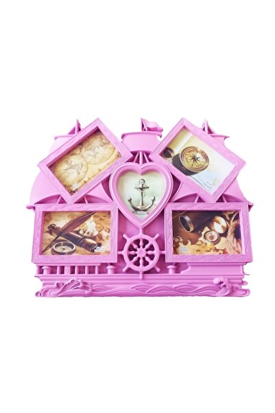 BV Ship-shaped photo frame, holds 5 photos, 402G-2