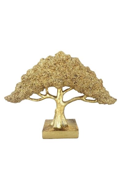 BV Декоративна статуетка, Златно дърво, 33 см, 532H