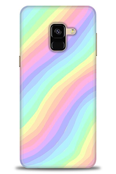 kılıfevreni غطاء متوافق مع هاتف سامسونج جالاكسي A8 2018 A+ Plus غطاء HD مطبوع...